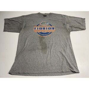 Vintage Starter Florida Gators T-Shirt L Gray Collegiate Graphic
